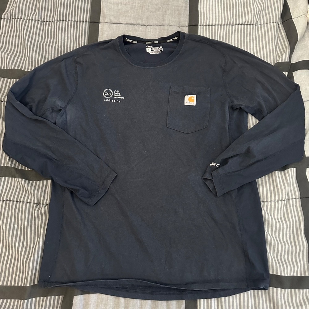 Carhartt Force Relaxed Fit Long Sleeve Pocket T Shirt Mens XL